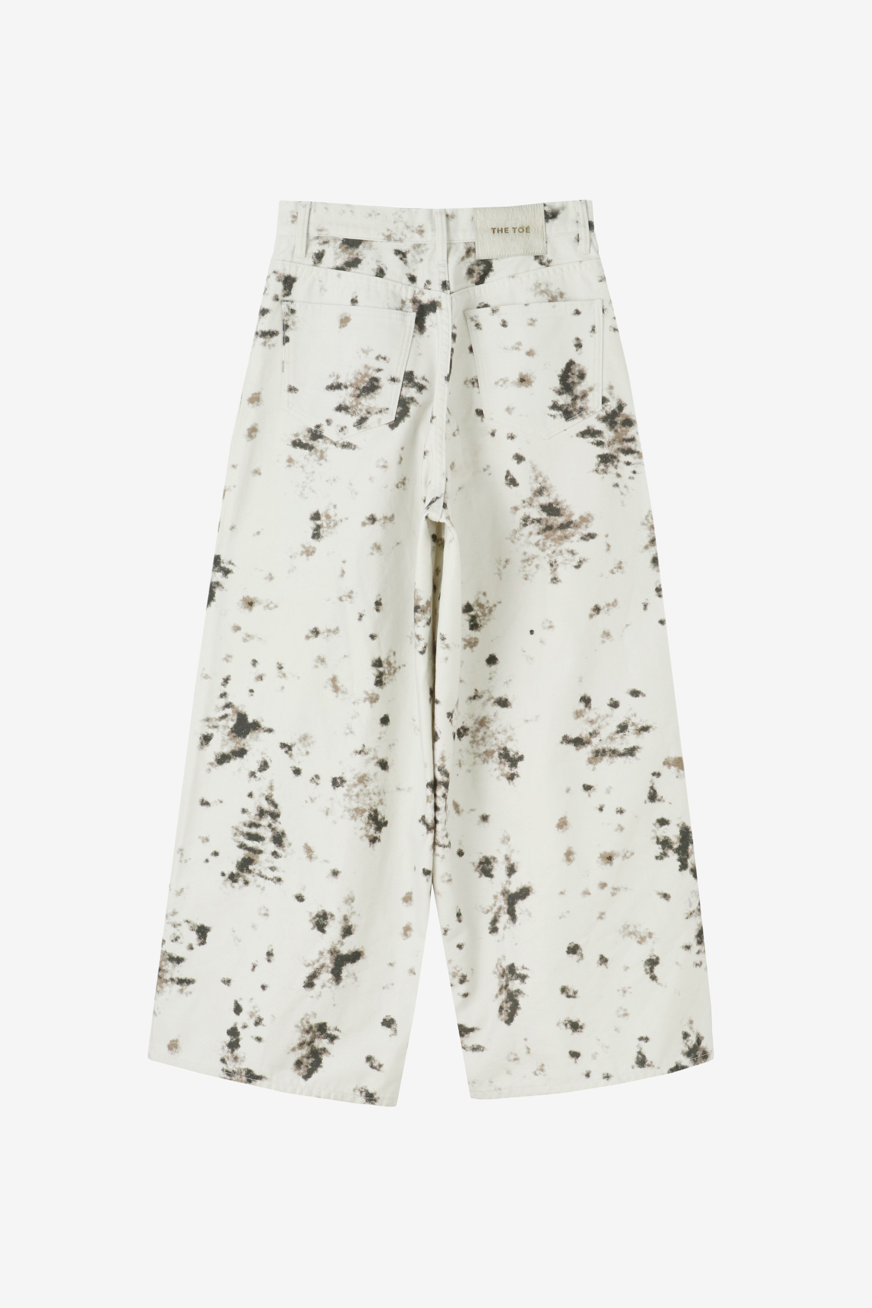 Ios Speckled Denim Pants – THE TOÉ