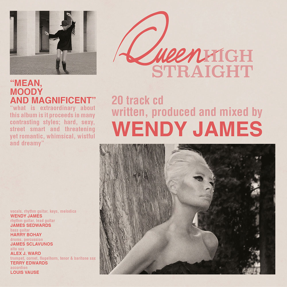 Buy Queen High Straight on CD signed by Wendy James