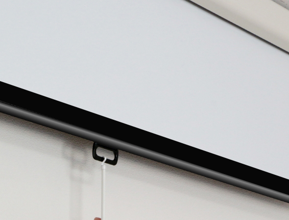 プロジェクター スクリーン ケース付きスプリング 4：3 90インチ