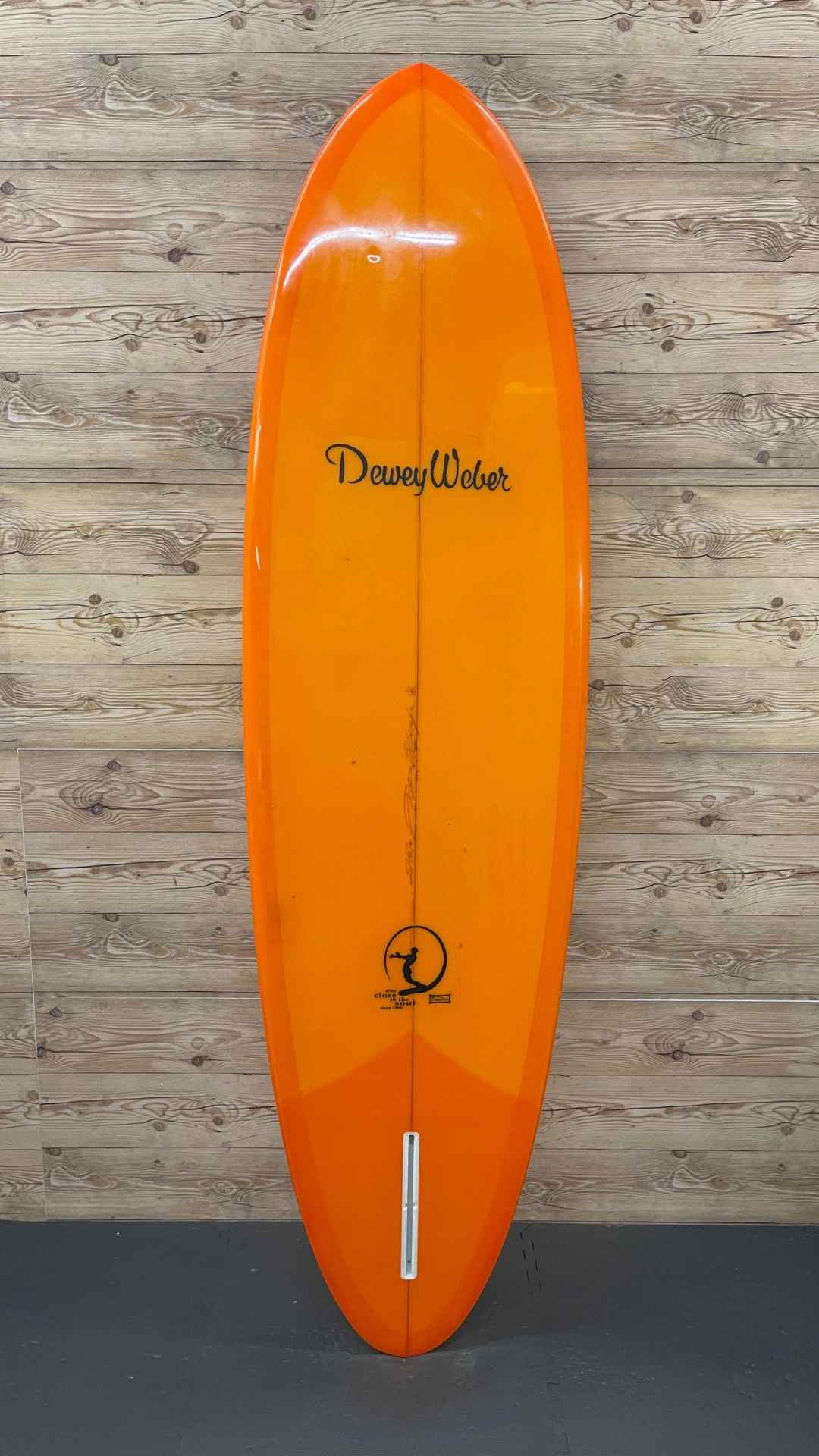 Used Dewey Weber SKI Single Fin Surfboard for Sale near Encinitas