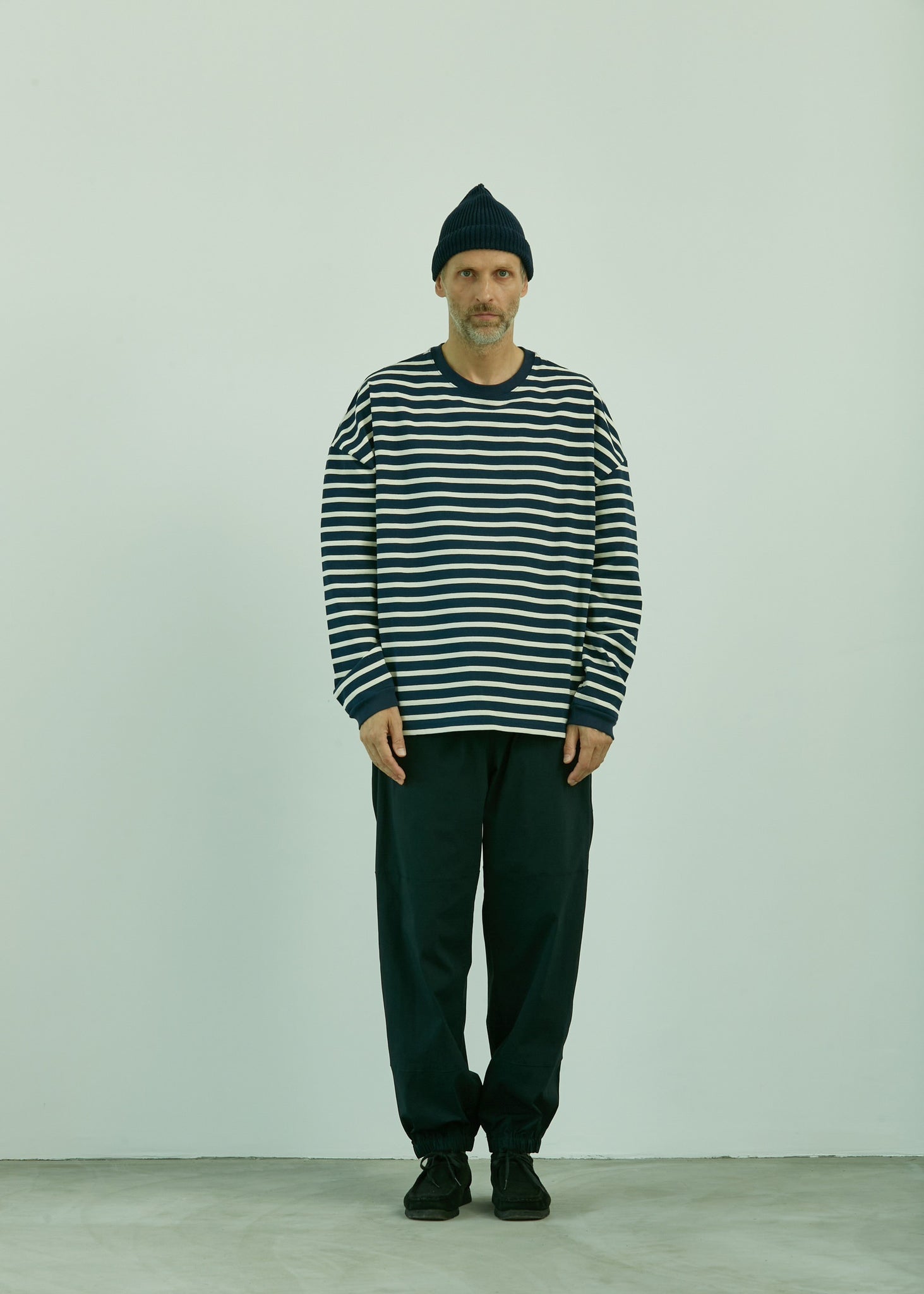 BORDER LONG SLEEVE T-SHIRT – THE DAY