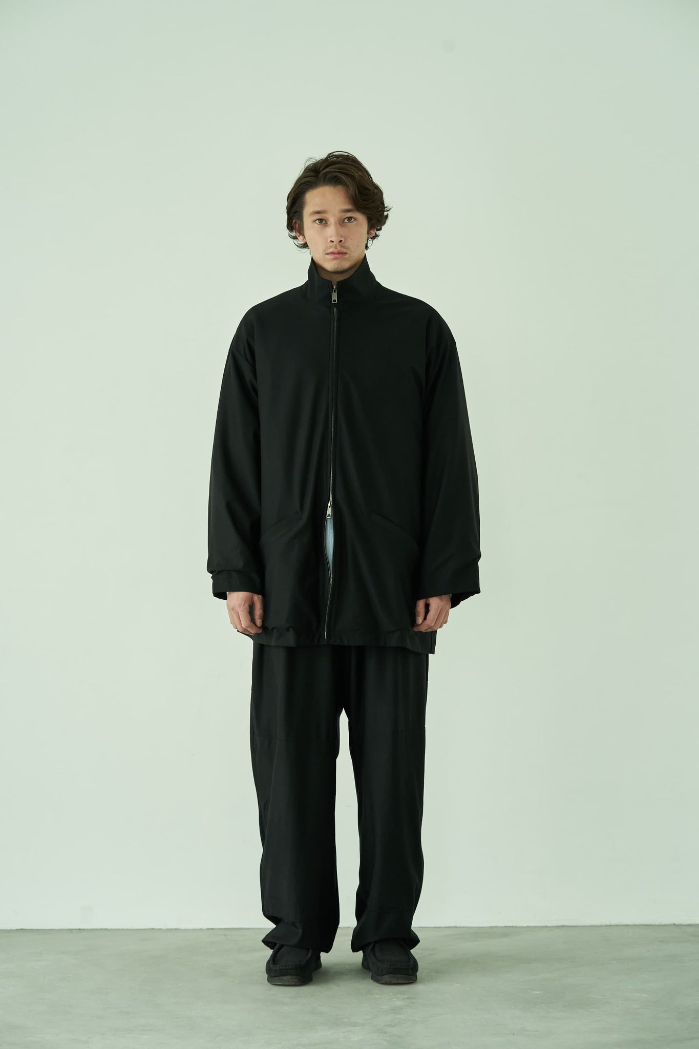 THE DAY × KANEMASA KNITTING DRIVERS LONG JACKET