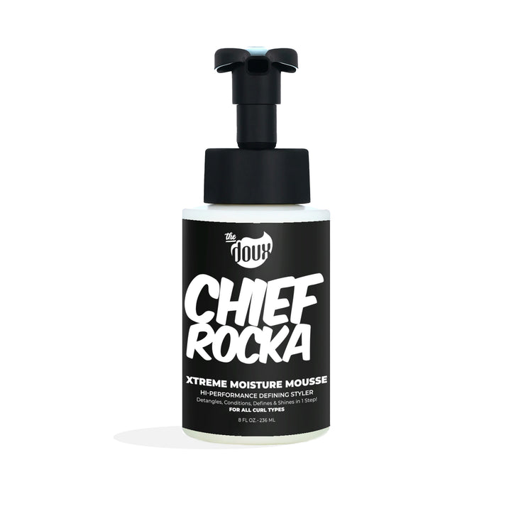 Chief Rocka Xtreme Moisture | Curl Defining Mousse | The Doux