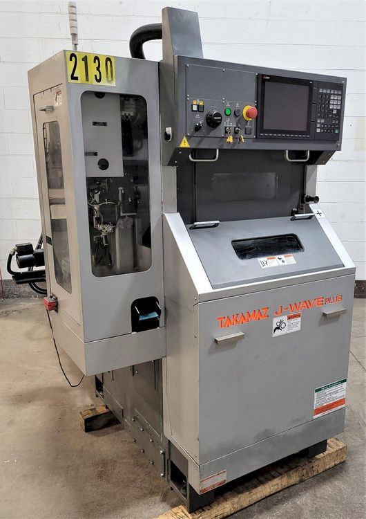 Takamaz J-Wave PLUS Compact Gang Type CNC Lathe with Automatic