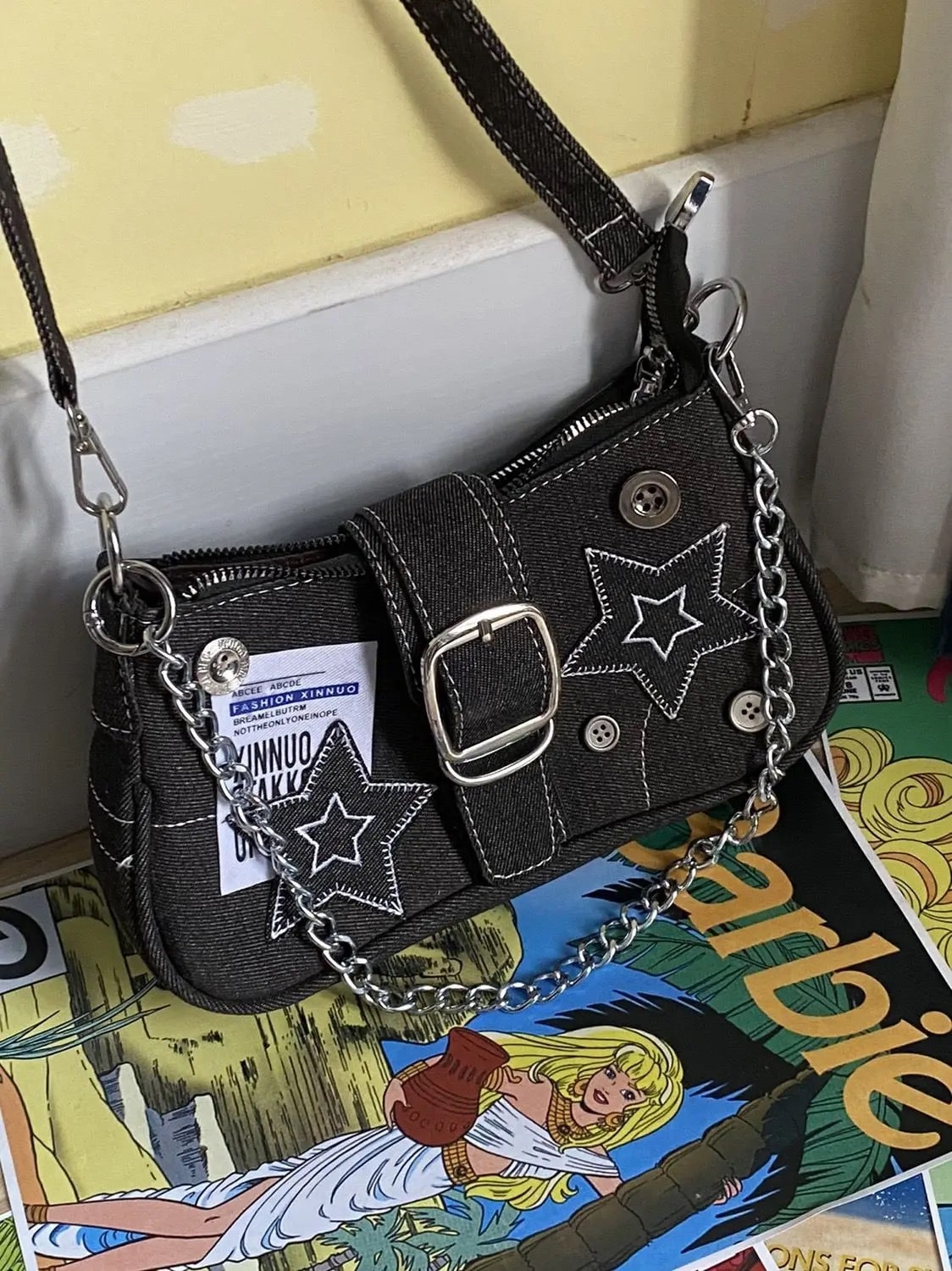 VINTAGE GIVENCY y2k grunge hand bag 【公式通販】