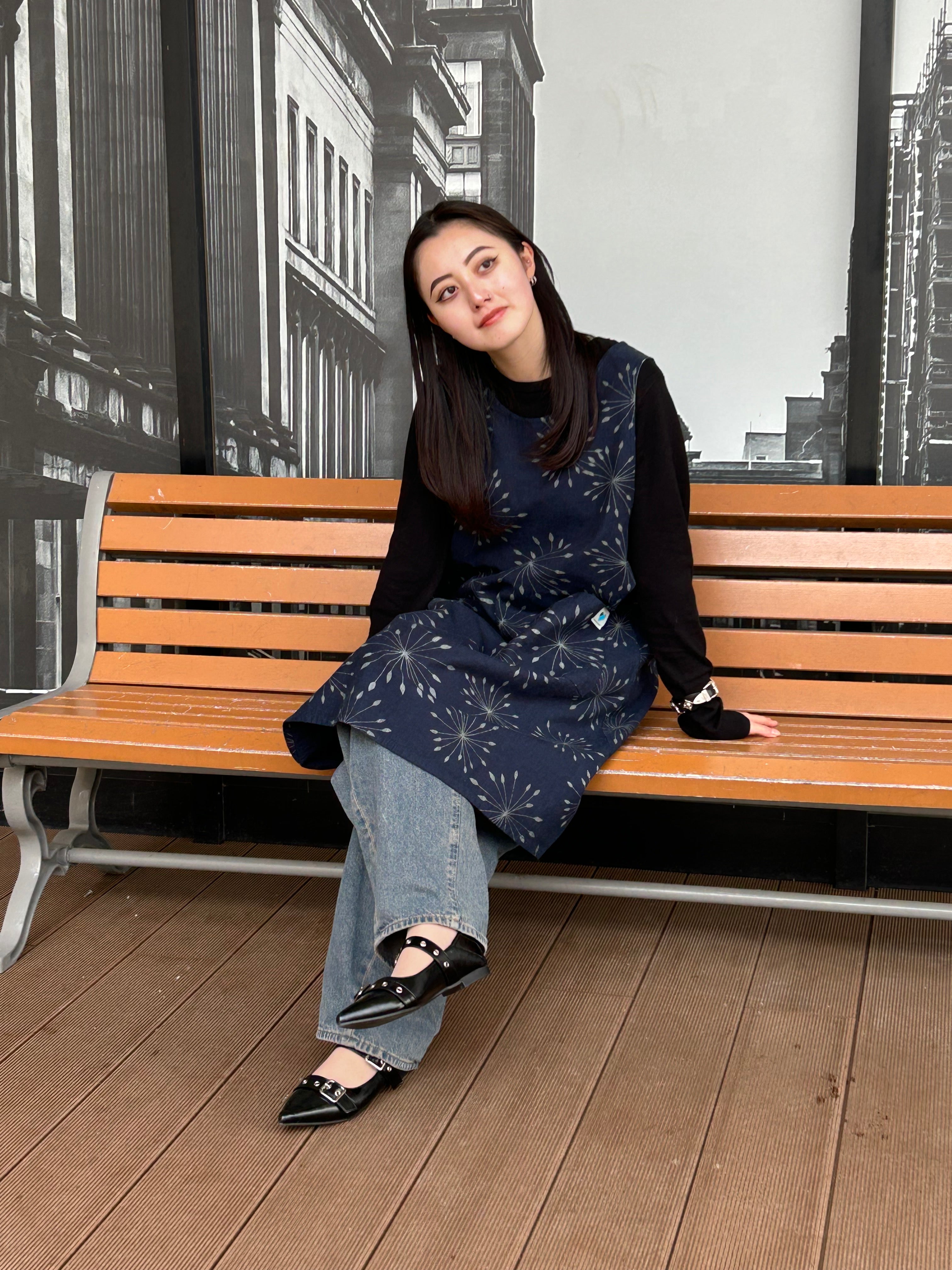 藍染めエプロンドレスへの想い – The Healthy Hearth