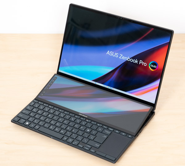 ASUS Zenbook Pro 14 Duo OLEDの実機レビュー - the比較