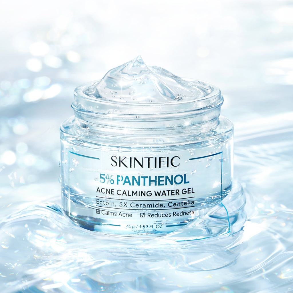 SKINTIFIC 5% Panthenol Acne Calming Water Gel – onion