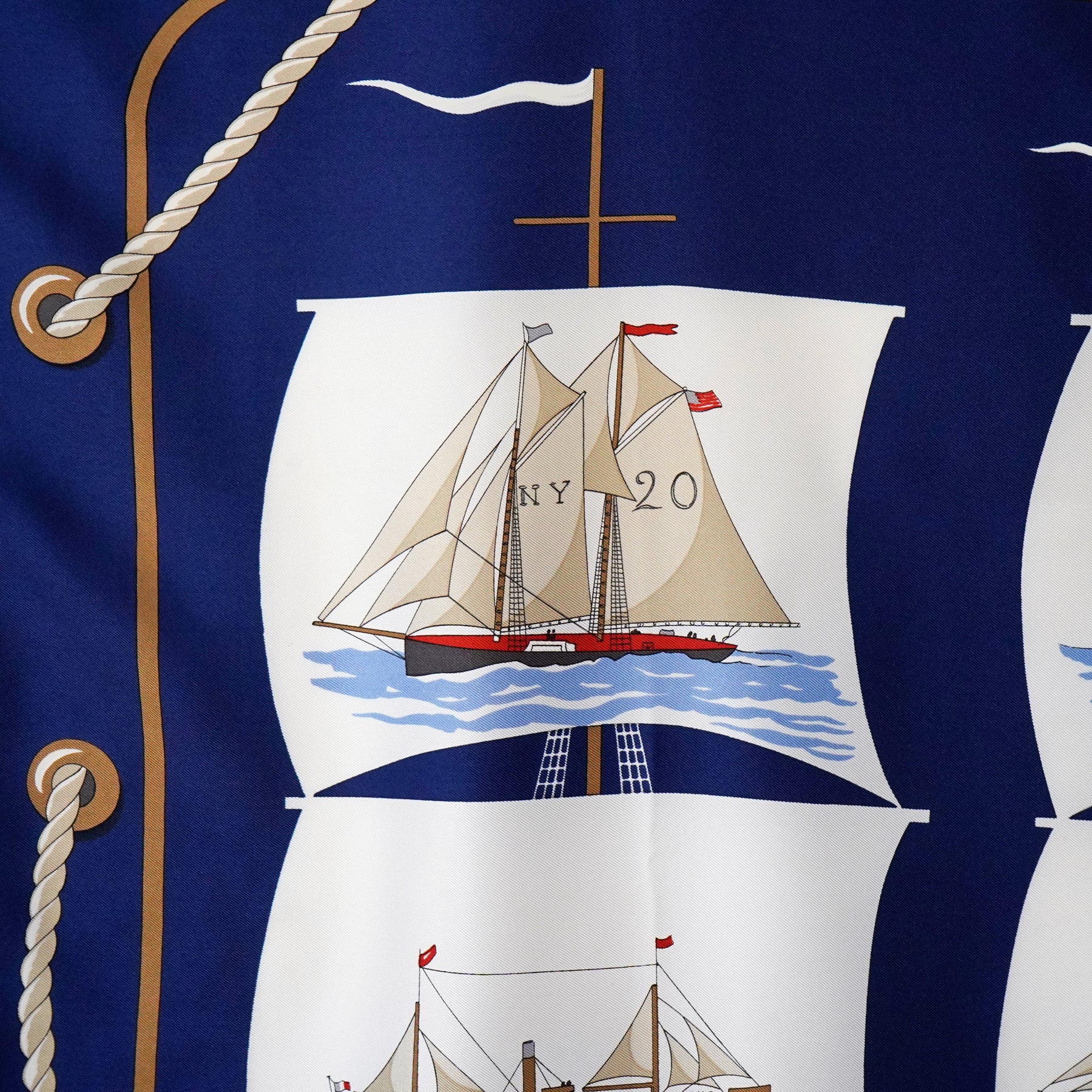 C.1970-80s HERMES Silk Scarf / エルメス・シルクスカーフ(Grand