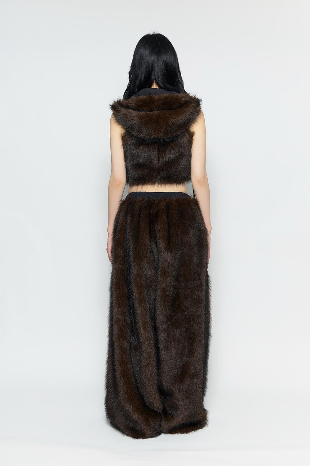 THEREDTHREAD / ザレッドスレッド】S flip fur pants