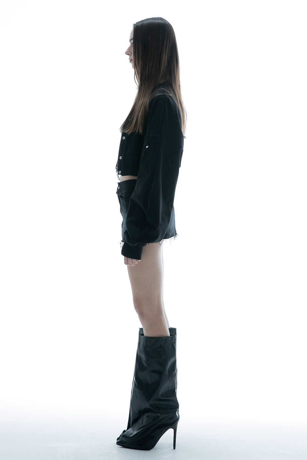 THEREDTHREAD / ザレッドスレッド】S micro skirt gradation