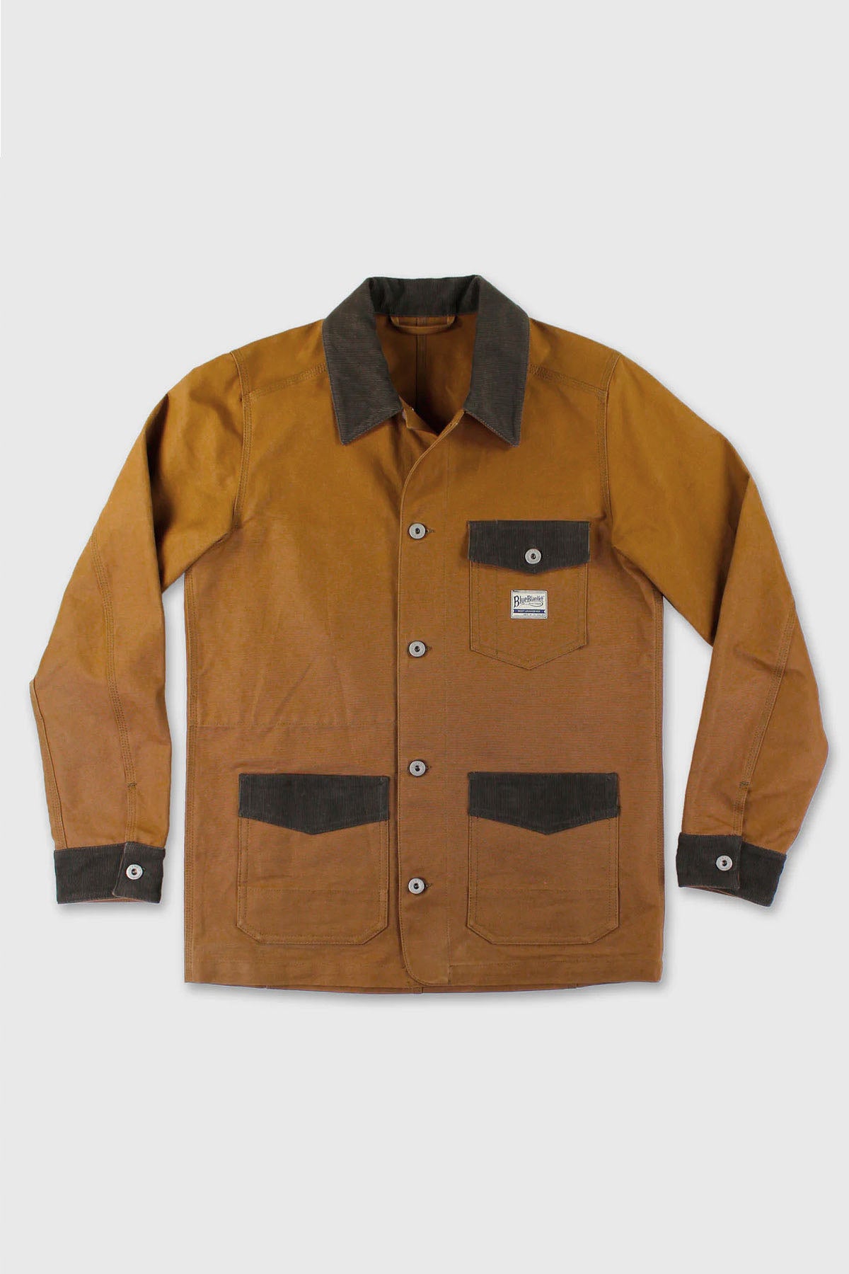 Blue Blanket - J11 IT23 Italian Duck Canvas Worker Jacket Made in