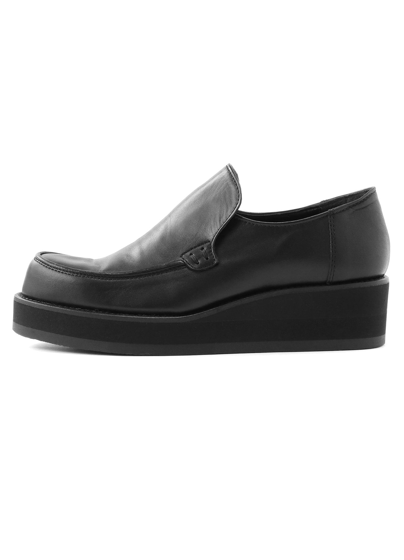 Smooth Leather Thick Sole Slip-ons – THE SHOP YOHJI YAMAMOTO
