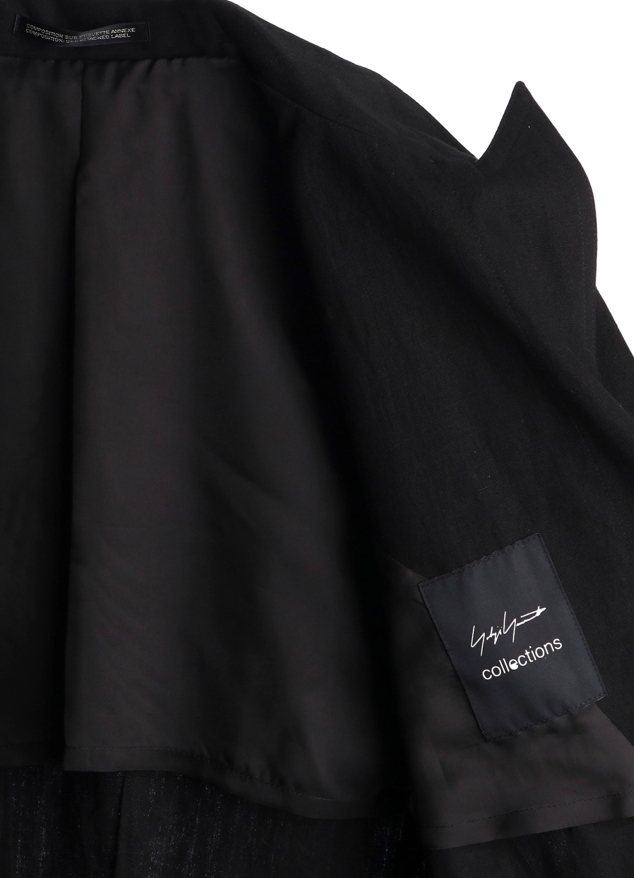 C/Li POPLIN SLEEVE POCKET COAT(XS Black): Yohji Yamamoto｜THE SHOP