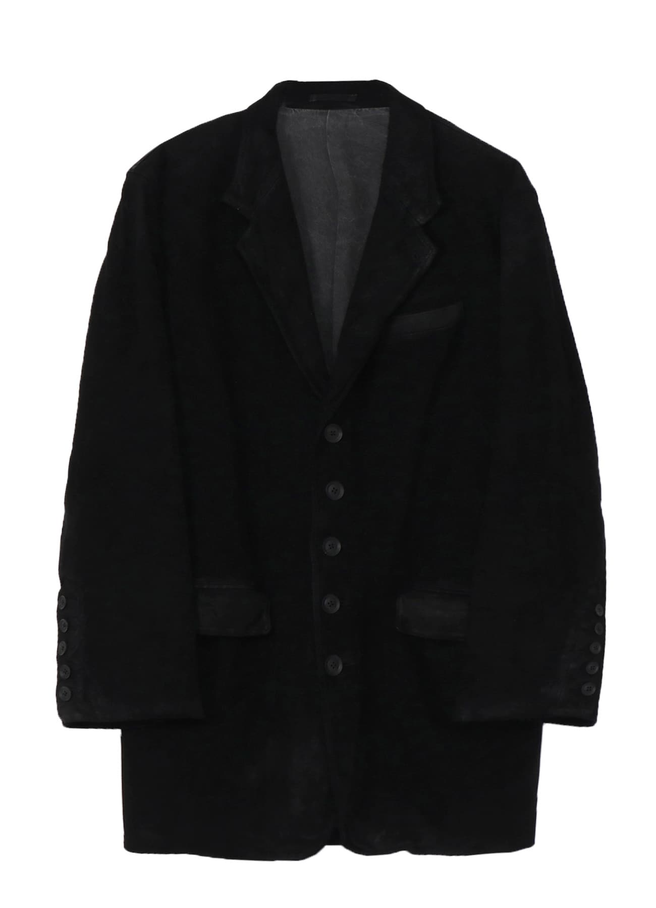 BL JAPAN HORSE 5 BUTTON SINGLE JACKET(M Black): Yohji Yamamoto