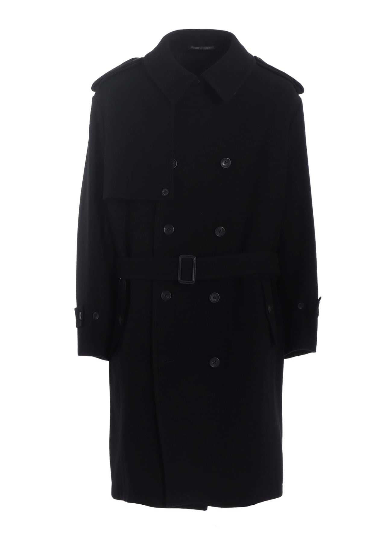 AIRY MOSSER TRENCH COAT WITH NYLON LINING(XS Black): Soldes｜THE