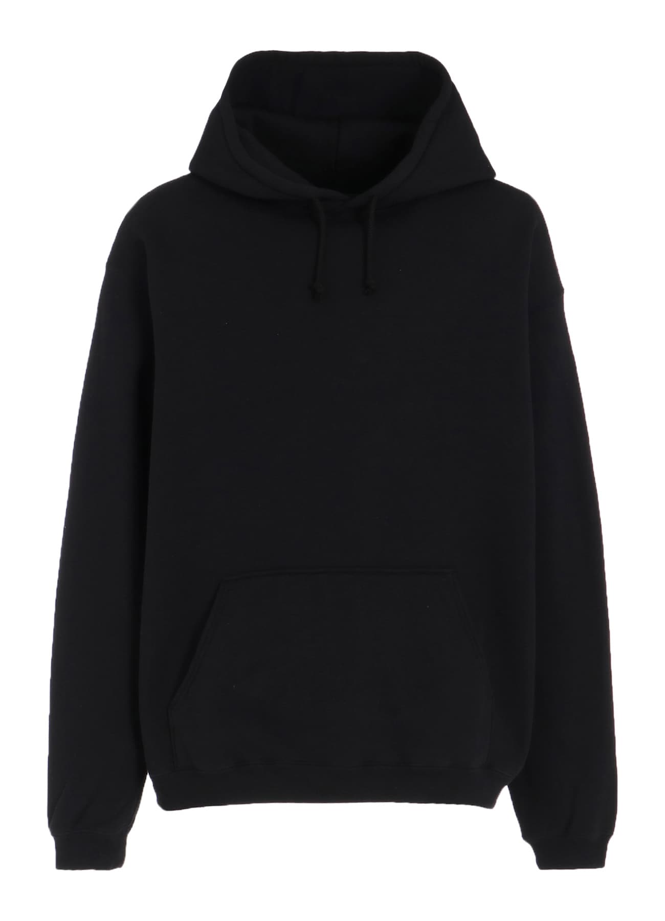 Y's for men × MASSES】BRUSHED FRENCH TERRY HOODIE(FREE SIZE Black