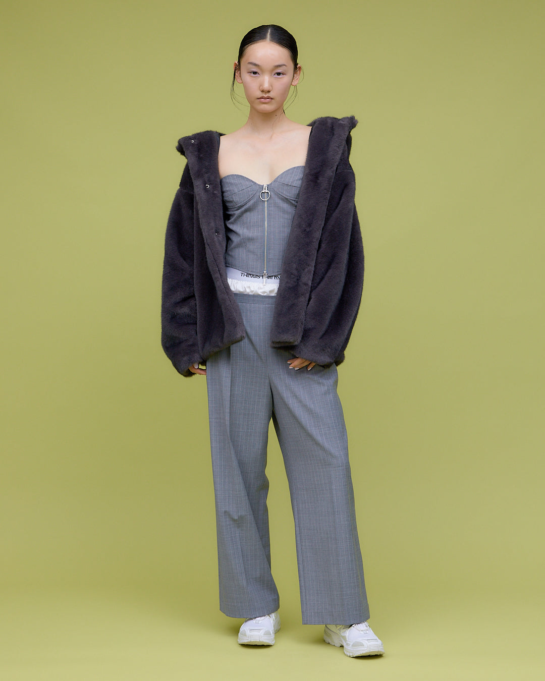 T/W FRONT ZIP BUSTIER | | STORE | THINGS THAT MATTER ONLINE STORE