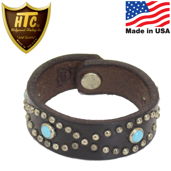 HTC(Hollywood Trading Company) Bracelet #D Turquoise 0.75インチ