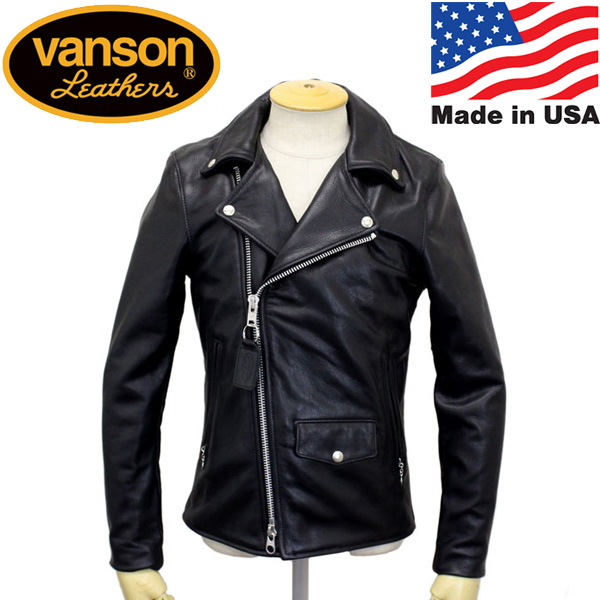 VANSON (バンソン) BW-02W NEW DOUBLE RIDERS ニューダブルライダース