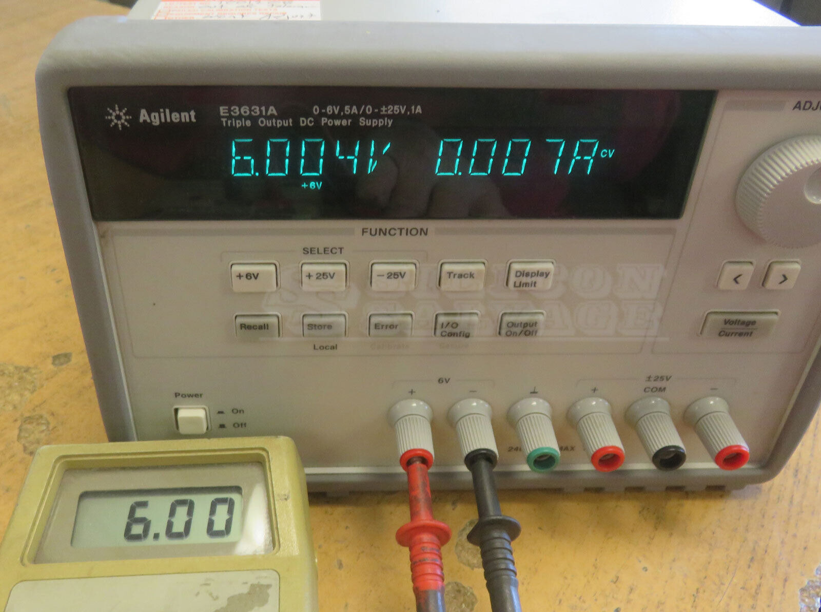 The Agilent/HP E3631A Power Supply Repair that Wasn't