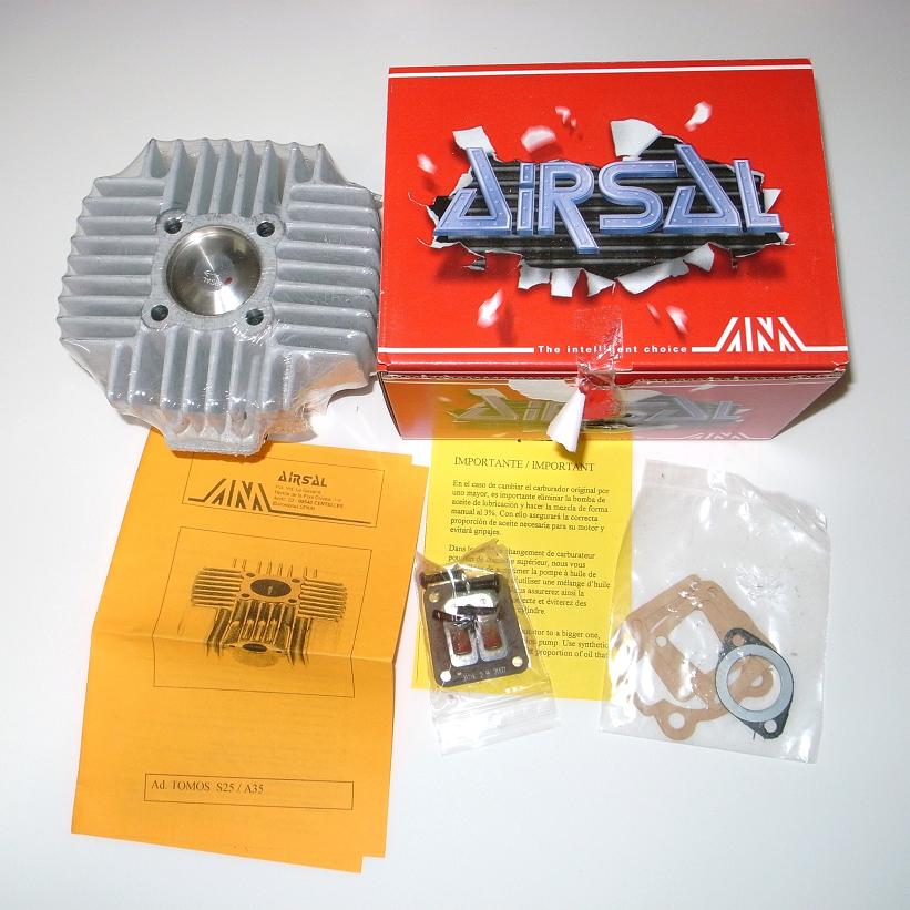 Tomos Parts Shop トモスパーツショップ / 65cc Airsal ボアアップ