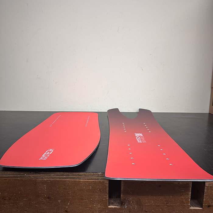 スノースクート最大サイズのパウダーボードスノーバイクテック THE POW