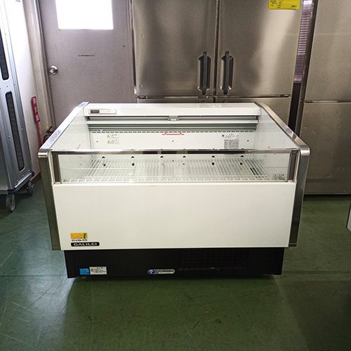 業界最長1年保証】【中古】平型冷凍オープンショーケース (-25度~15度