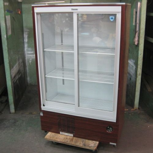 中古】冷蔵ショーケース 大和冷機 331U-15 幅900×奥行450×高さ1438