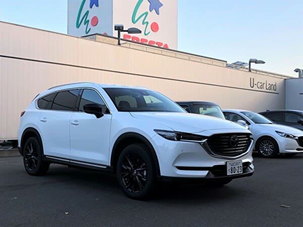 街乗りで進化を感じる特別仕様モデル【2021年 CX-8 ブラックトーン