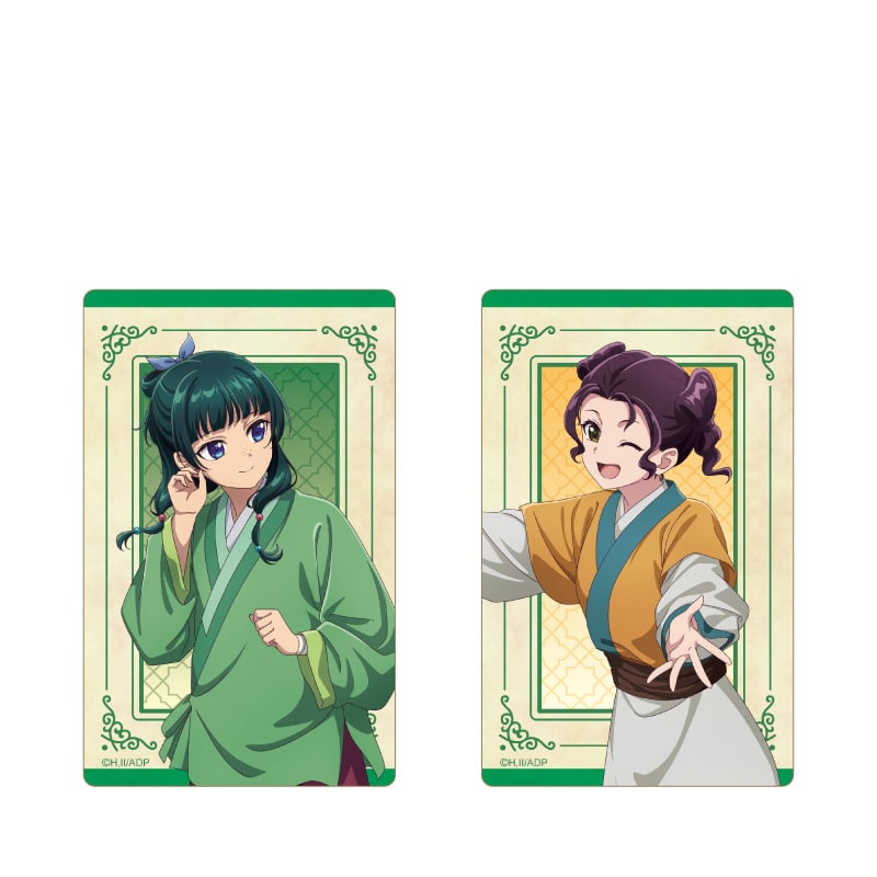 公式オンラインストア薬屋のひとりごと クリアカードセット 猫猫・子翠