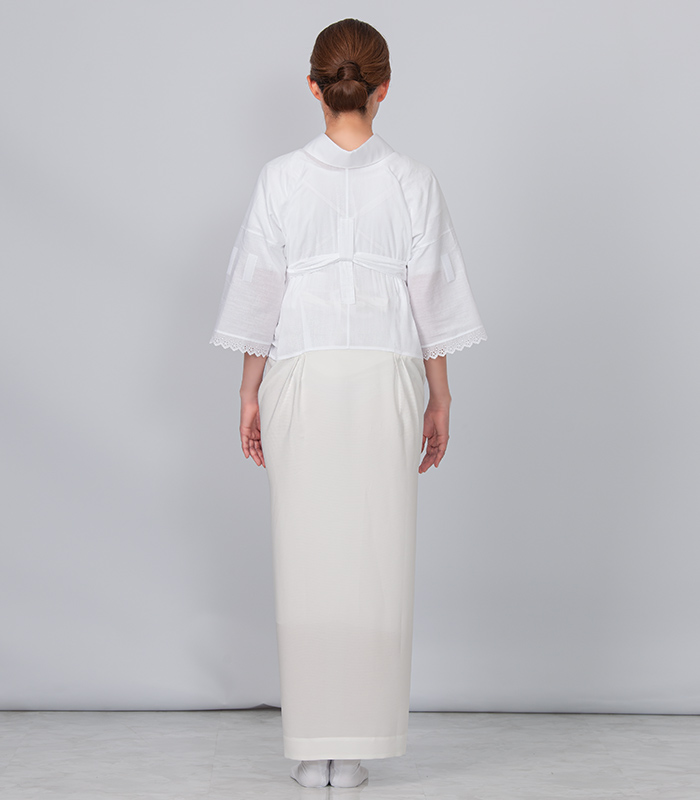 都粋オリジナル】ひみつの長襦袢DX（東レセオα・絽半衿）（MO） 一部式