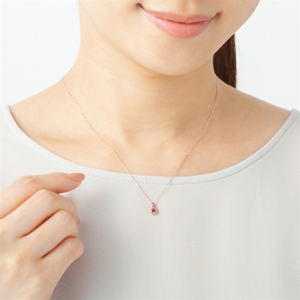 K10ピンクゴールド ネックレス | 111726123128 | 【公式】4