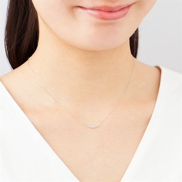 K10ホワイトゴールド ネックレス | 111736123214 | 【公式】4