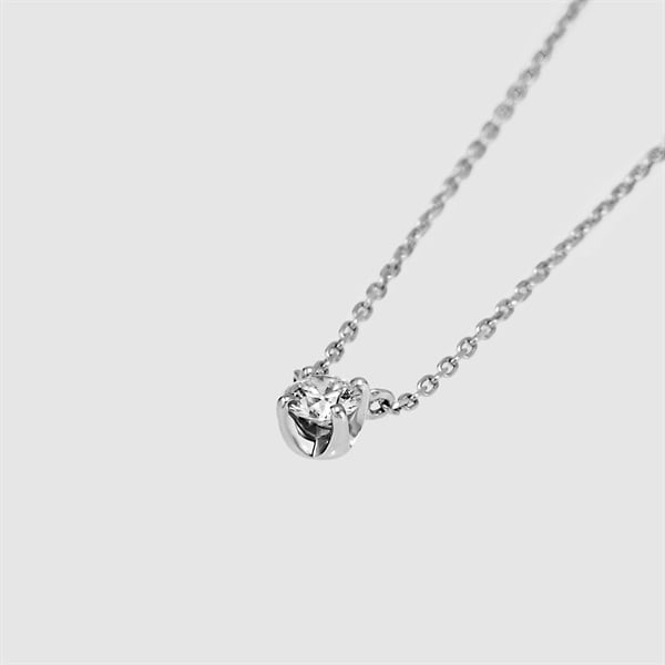 プラチナ ダイヤモンドネックレス 0.1ct | 111823125004 | 【公式】4