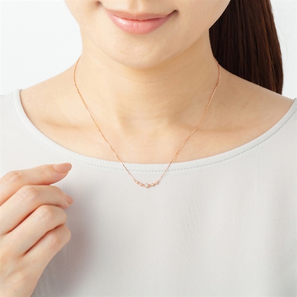 K10ピンクゴールド ネックレス | 111826123121 | 【公式】4