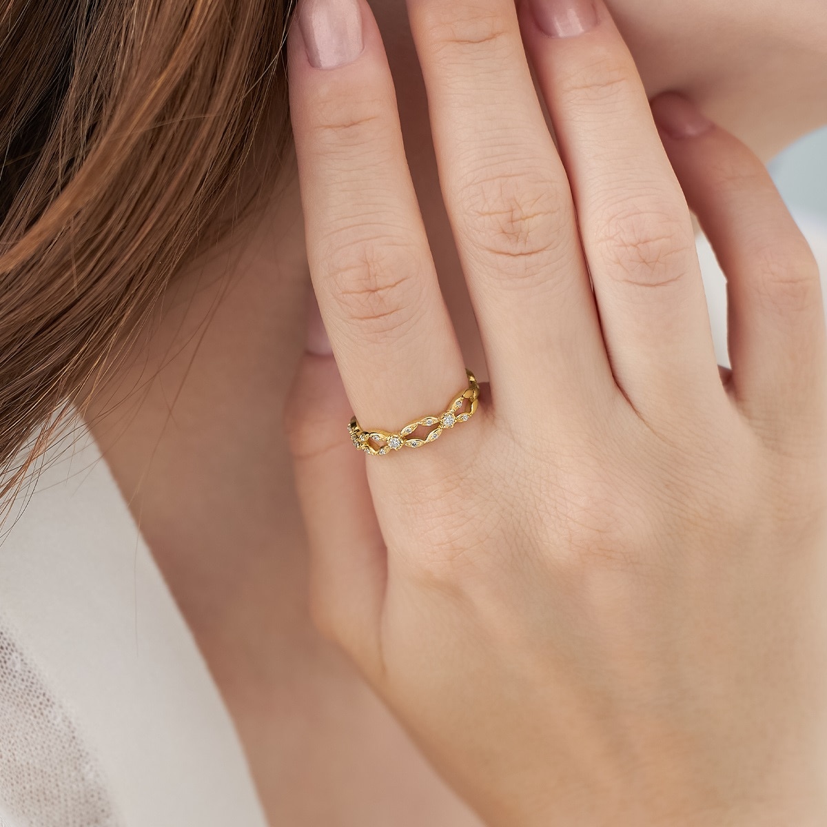 K18イエローゴールド リング | 112541743001 | 【公式】4℃ジュエリー