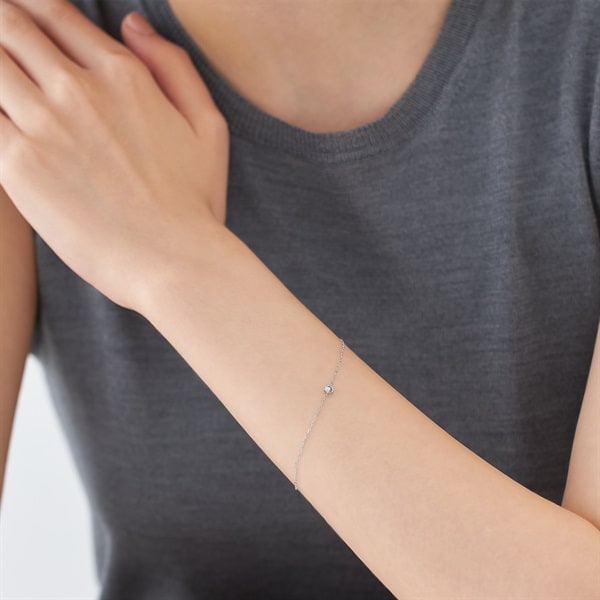 K10ホワイトゴールド ブレスレット | 112546733201 | 【公式】4