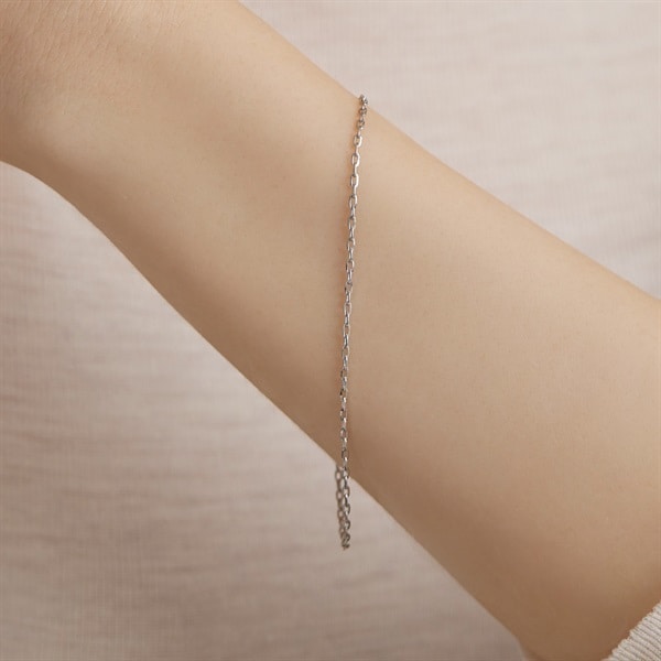 プラチナ ブレスレット | 112243334004 | 【公式】4℃ HOMME+