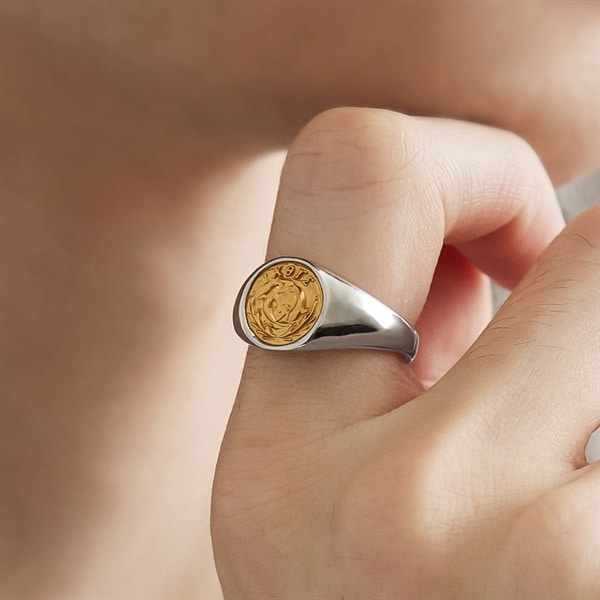 シルバー リング | 112244340901 | 【公式】4℃ HOMME+ オンラインショップ