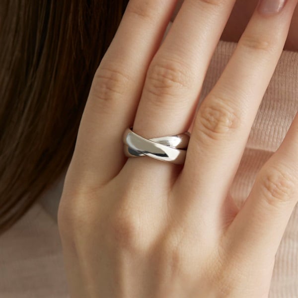 シルバー リング | 112314340907 | 【公式】4℃ HOMME+ オンラインショップ