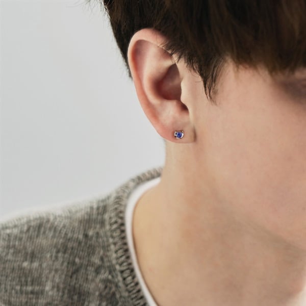 9月誕生石 シルバー ピアス/片耳用 | 112314351911 | 【公式】4