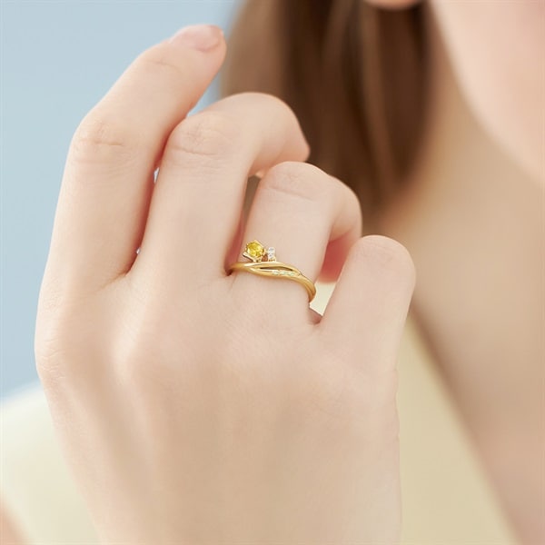 K10イエローゴールド リング | 142516143004 | 【公式】EAU DOUCE4