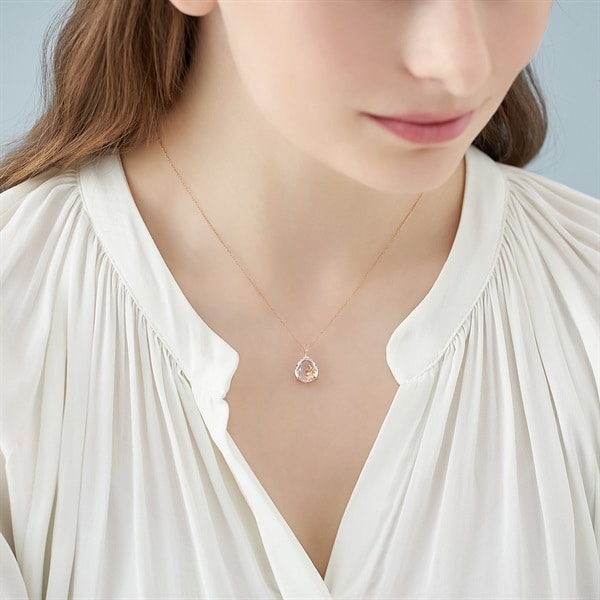 K10ピンクゴールド ネックレス | 142516123101 | 【公式】EAU DOUCE4