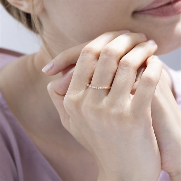 K18ピンクゴールド リング | 151421143102 | 【公式】Canal4℃ (カナル