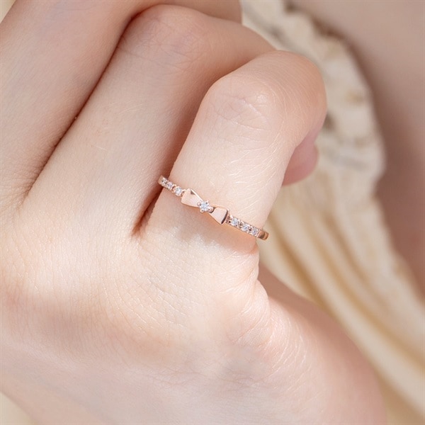 K10ピンクゴールド ピンキーリング | 151436543101 | 【公式】Canal4