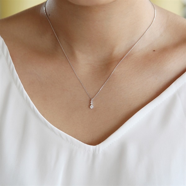 プラチナ ネックレス | 151643125001 | 【公式】Canal4℃ (カナル