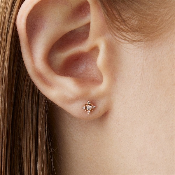 K18ピンクゴールド ピアス | 151941153103 | 【公式】Canal4℃ (カナル