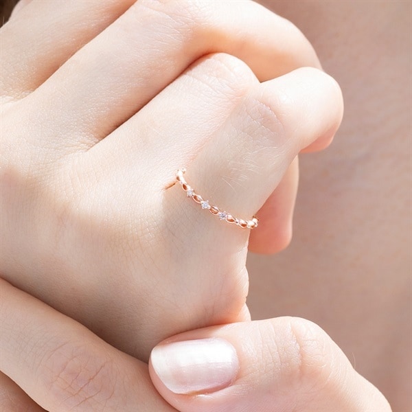 K10ピンクゴールド ピンキーリング | 151326543102 | 【公式】Canal4