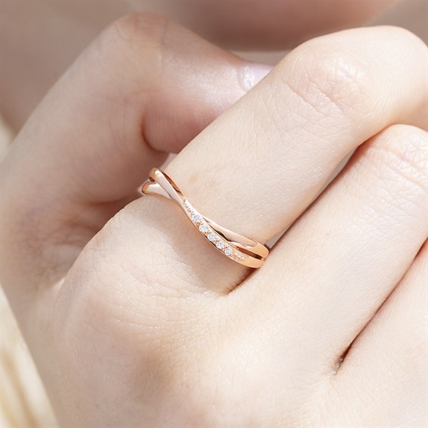 K10ピンクゴールド リング | 151336143112 | 【公式】Canal4℃ (カナル